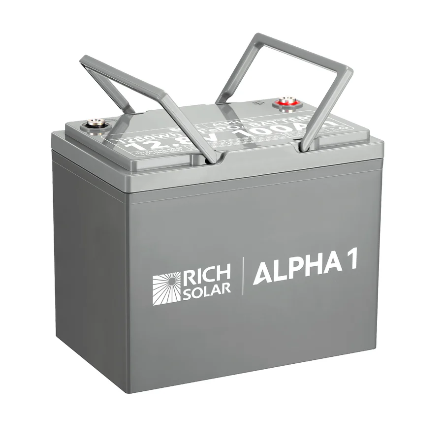 ALPHA 1 | 12V 100Ah LiFePO4 Battery | Powerful 12V Lithium Battery for RVs, Trailers, Vans, Boats, Off-Grid | 5,000 Lifetime Cycles | Bluetooth and Internal Heat Technology - Image 5