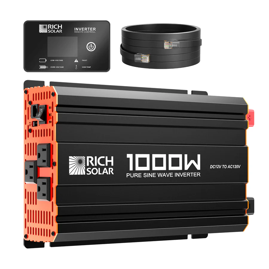 NOVA PURE 1K | 1000 Watt (1kW) 12 Volt Industrial Pure Sine Wave Inverter | Powerful 1000W 12V Off-Grid Inverter for RVs, Trailers, Campers, Vans, Trucks, Overlanders, Boats | Top Rated - Image 3