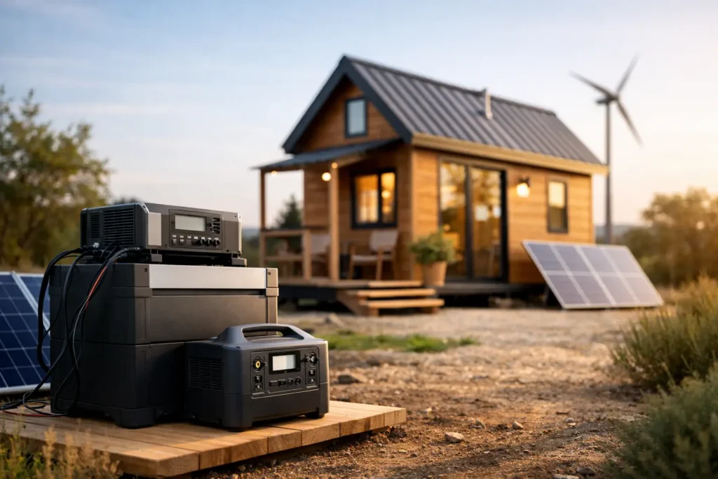 Best Battery Backup for Tiny House Setups