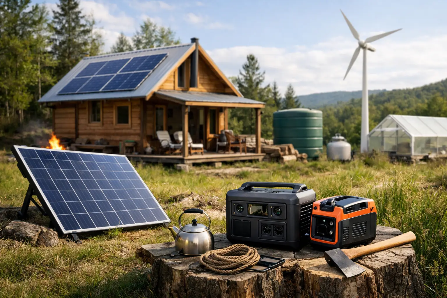 What Do You Need for Off Grid Living?
