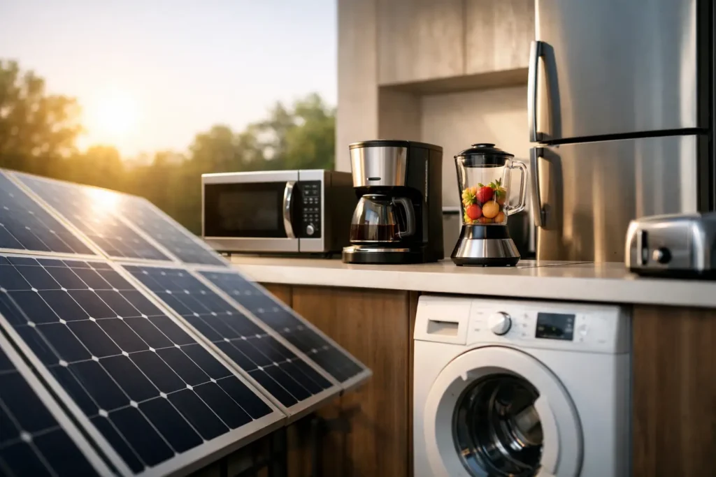 Can Solar Power Run Appliances?