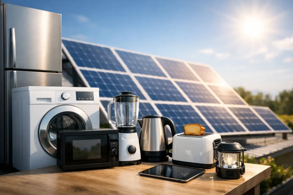 How to Choose Solar Ready Appliances Wisely