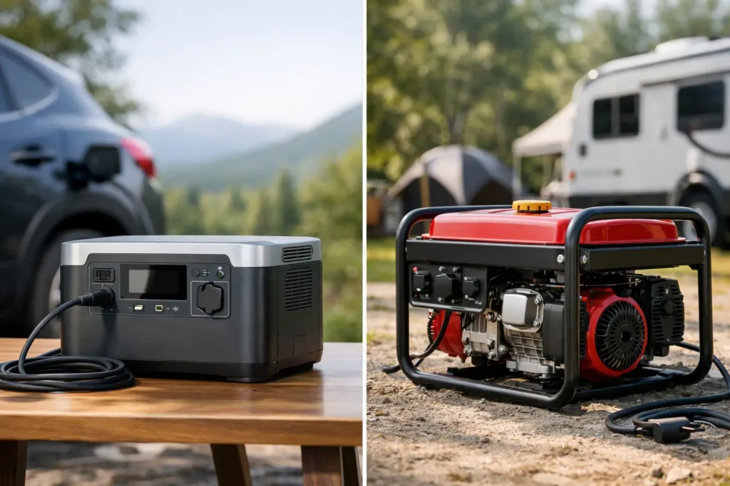 Portable Battery vs Gas Generator: Which Fits?